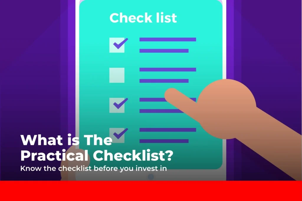 Practical Buying Checklist Before You Invest