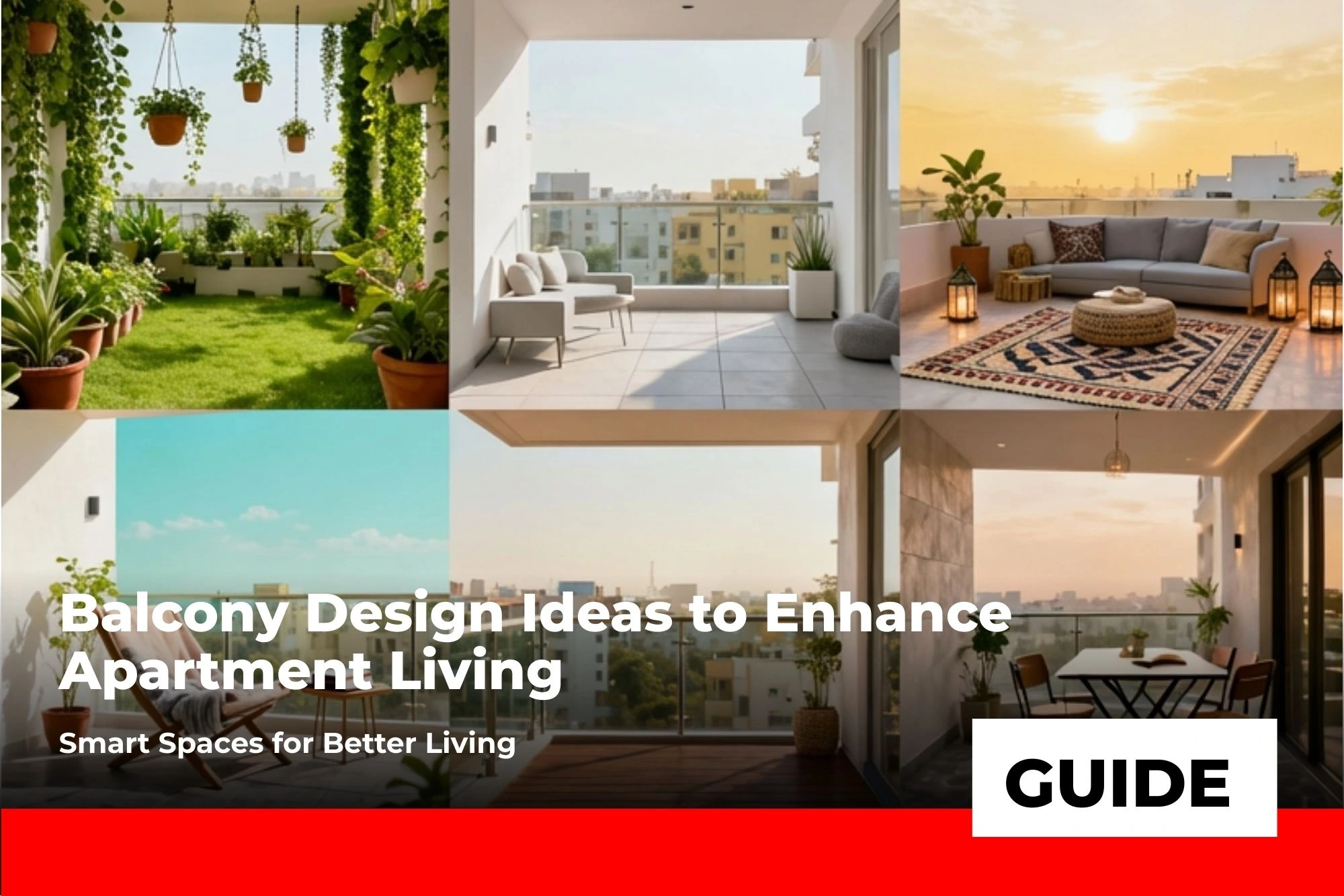 10 Balcony Design Ideas to Enhance Apartment Living
