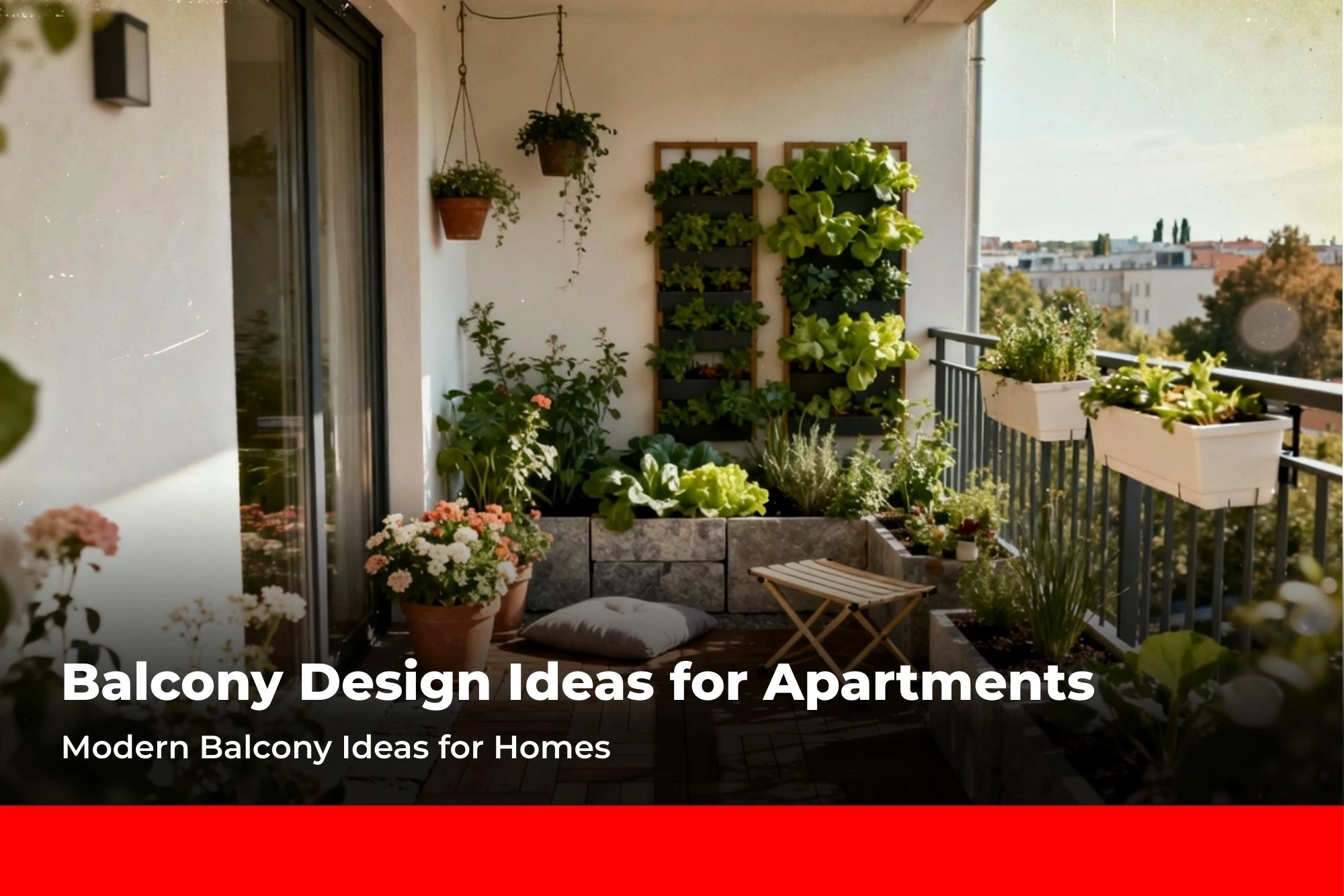 Balcony Design Ideas for Apartments
