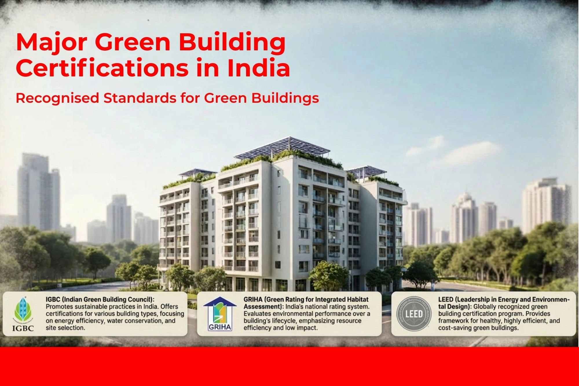 Major Green Building Certifications in India