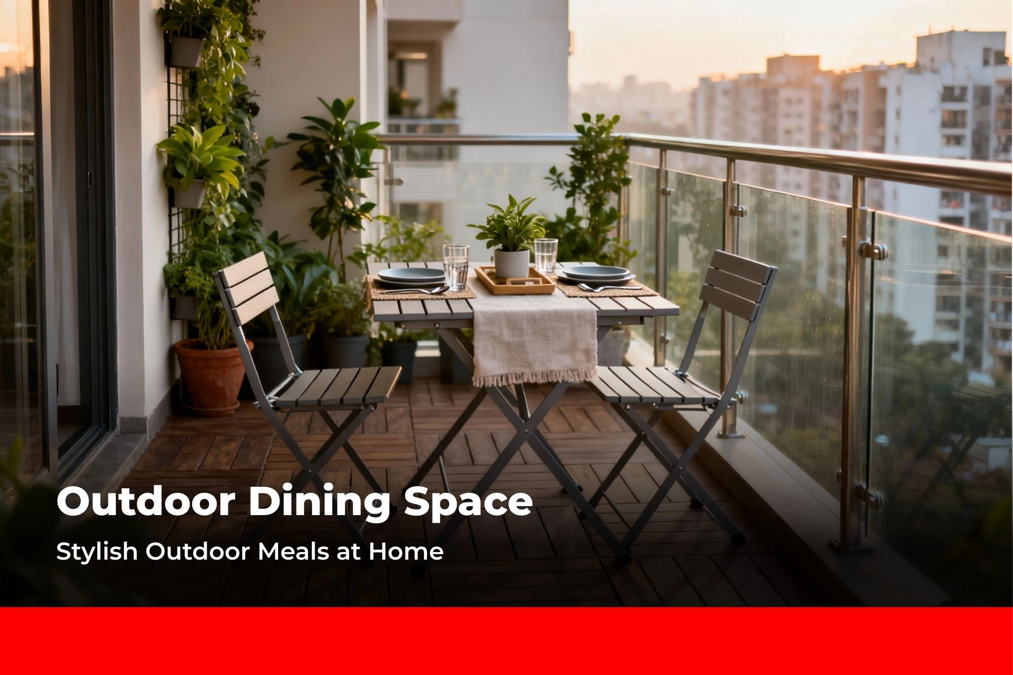 4. Outdoor Dining Space