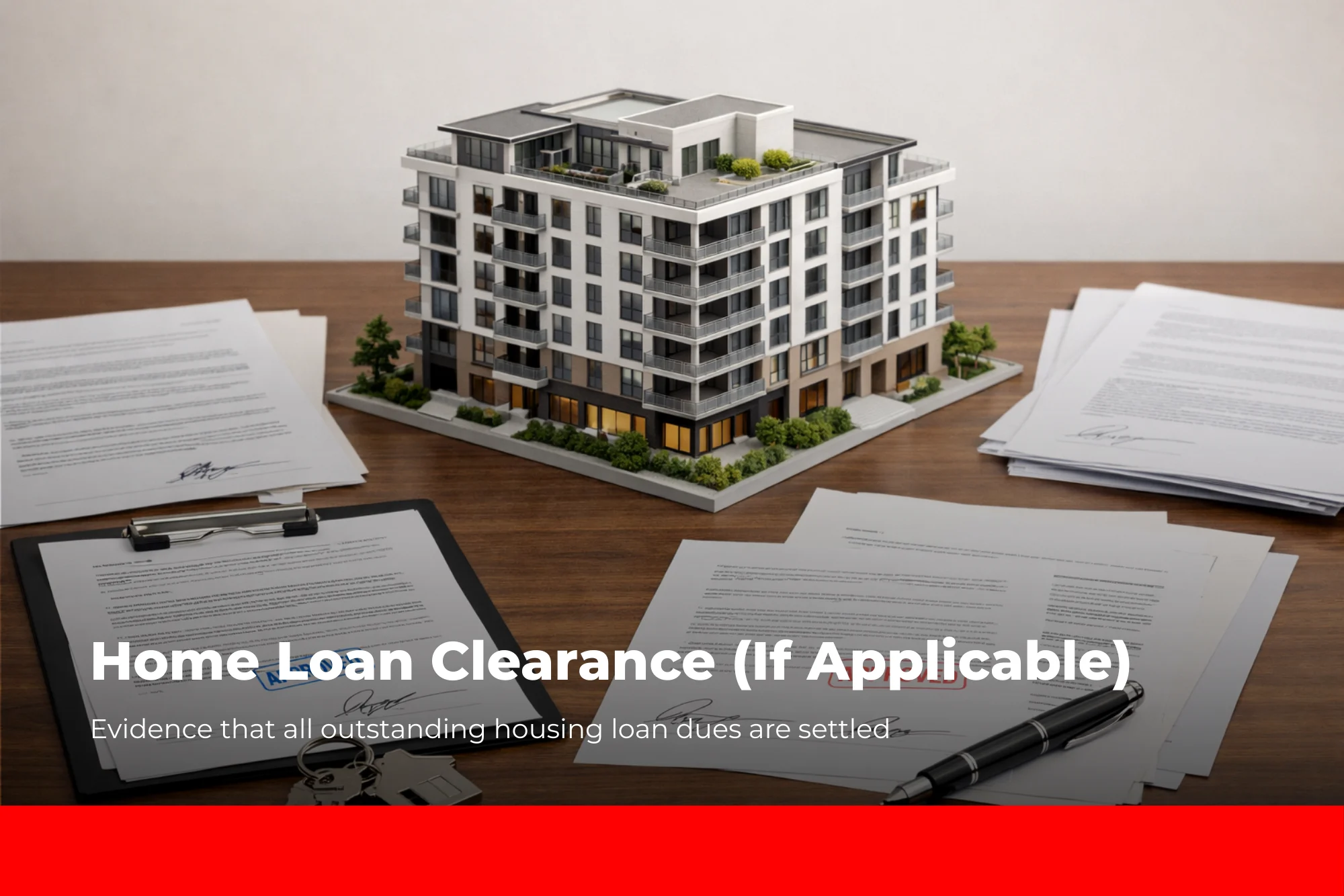 12. Home Loan Clearance (If Applicable)