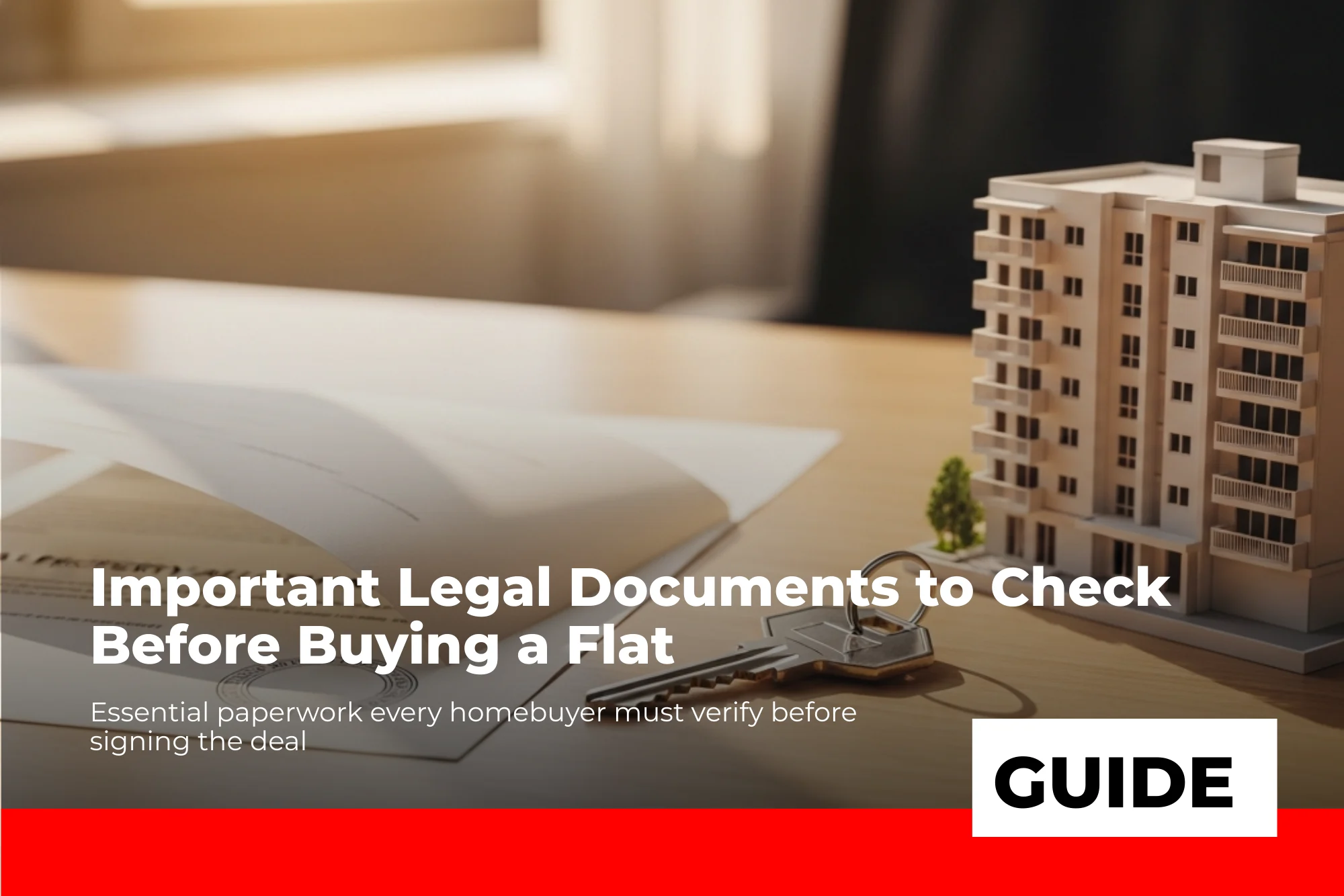 Important Legal Documents to Check Before Buying a Flat in 2026