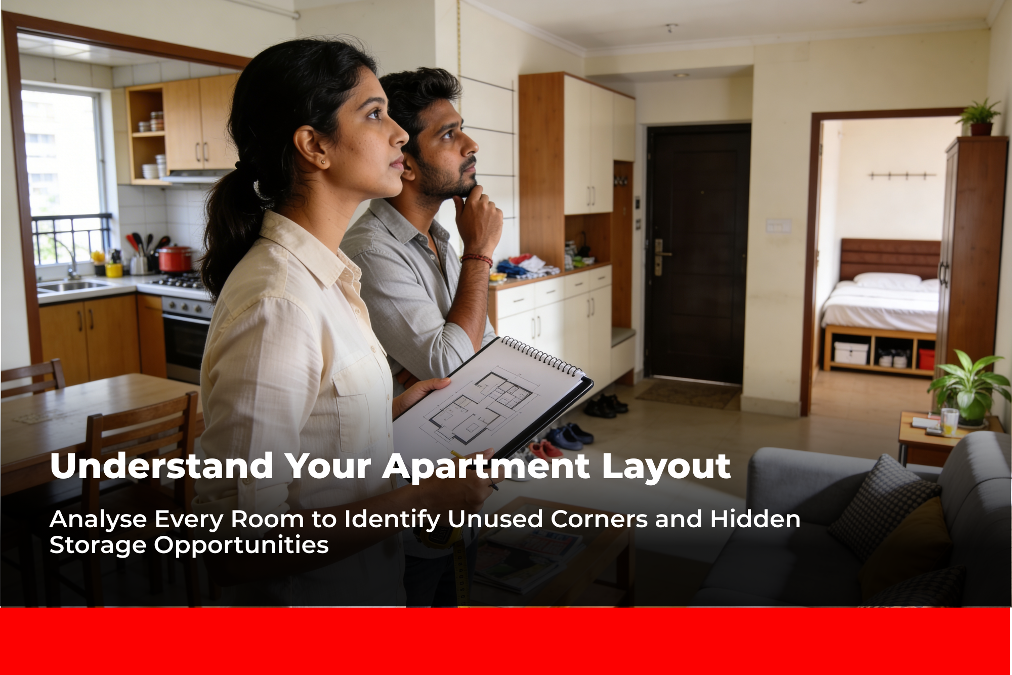 Maximise space in small apartments