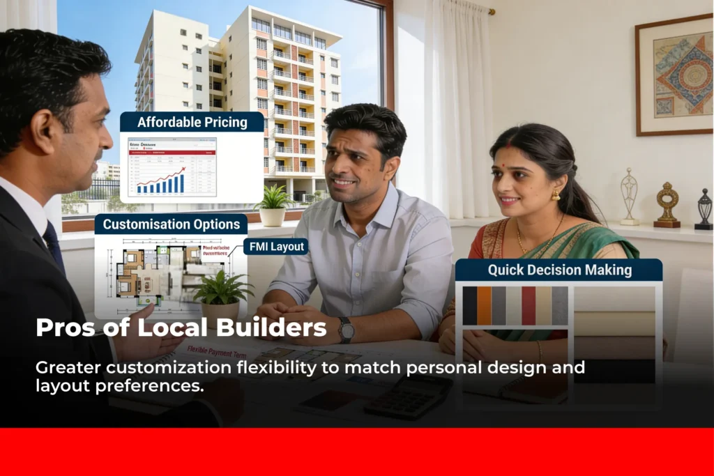 Pros of Local Builders