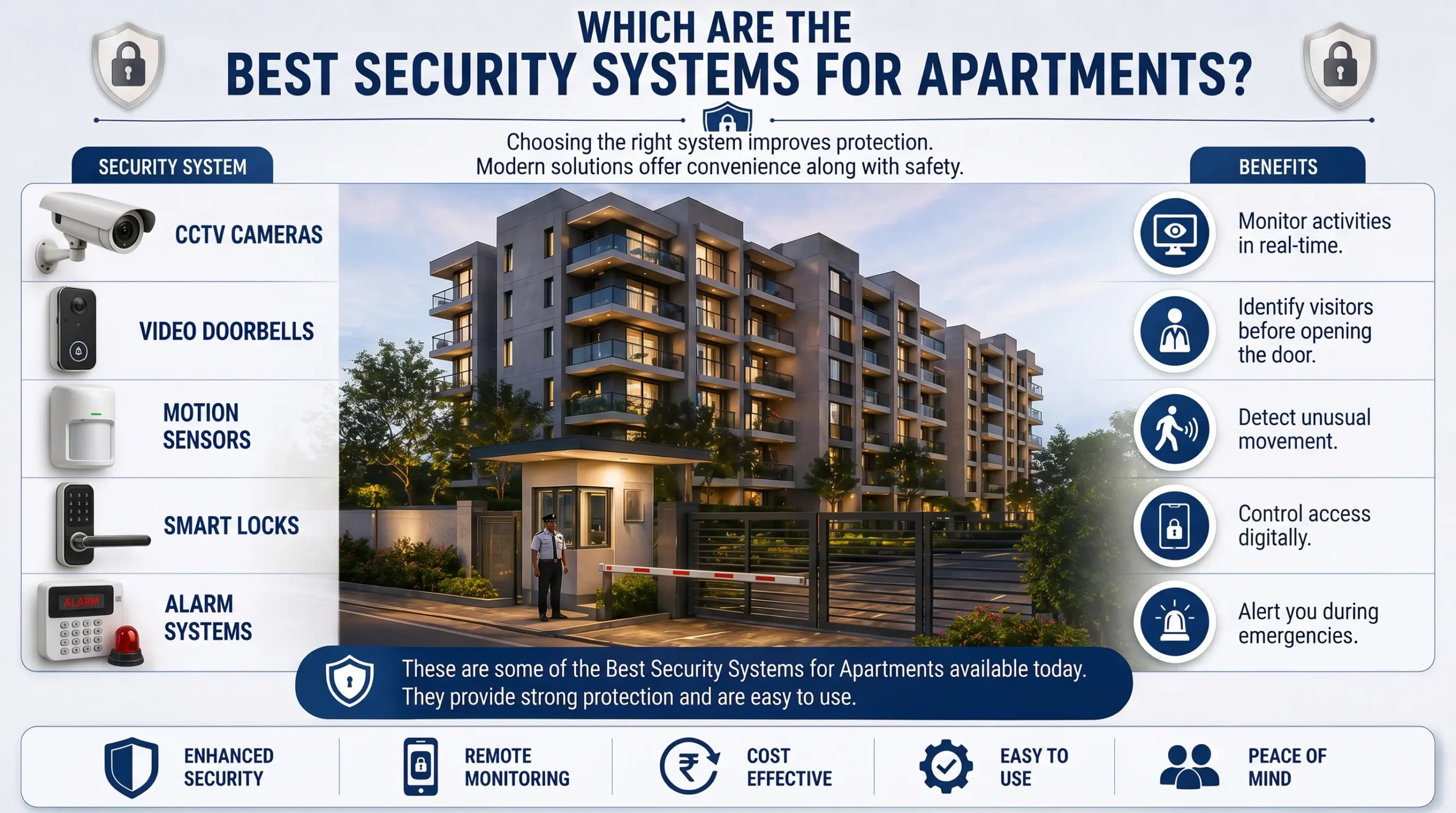 Which Are the Best Security Systems for Apartments?