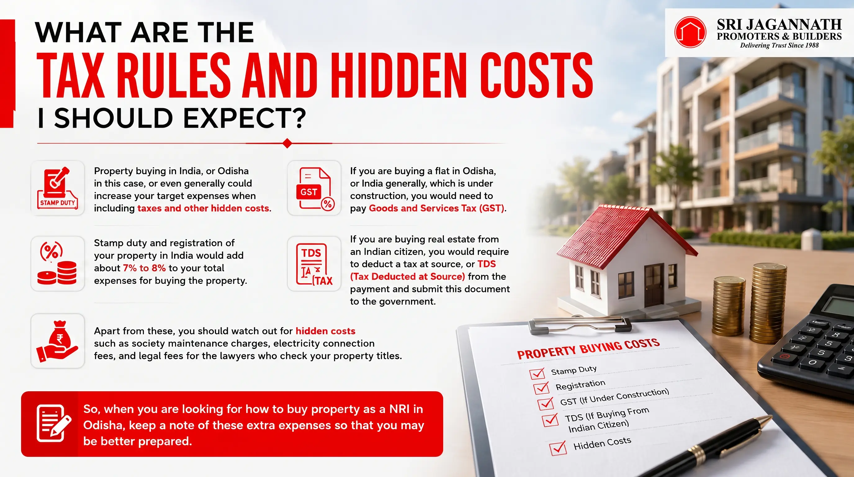What are the tax rules and hidden costs I should expect?